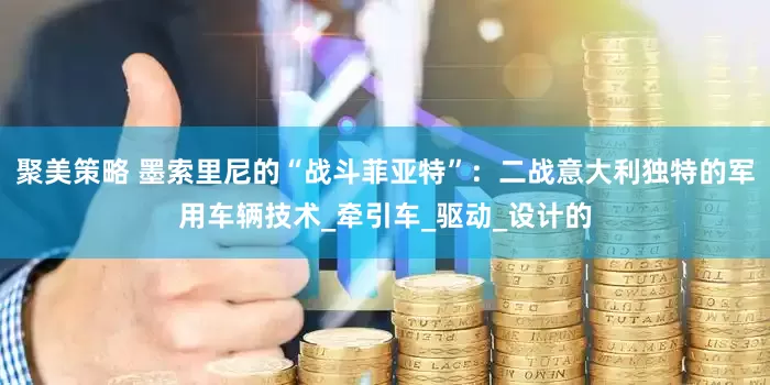 聚美策略 墨索里尼的“战斗菲亚特”：二战意大利独特的军用车辆技术_牵引车_驱动_设计的