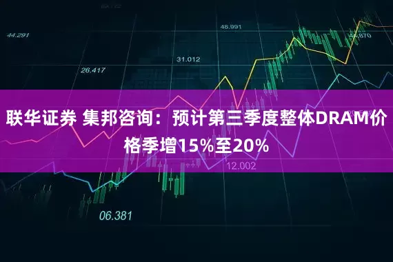 联华证券 集邦咨询：预计第三季度整体DRAM价格季增15%至20%