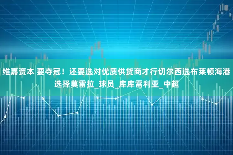 维嘉资本 要夺冠！还要选对优质供货商才行切尔西选布莱顿海港选择莫雷拉_球员_库库雷利亚_中超